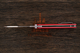 Складной нож Mr.Blade Pike, сталь D2, рукоять G10 красный