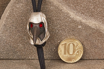 Бусина на темляк «Чумной доктор» Т2