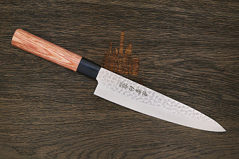 Нож кухонный Kanetsune шеф 210мм, сталь 1K6