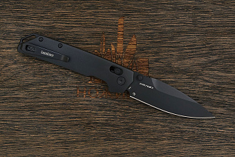 Складной нож Kershaw Iridium, сталь D2 blackwash, рукоять алюминий