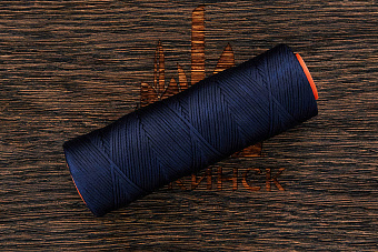 Нить вощеная 1,0мм. Гамма-7 (темно-синяя)