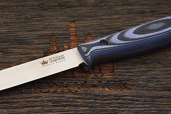 Нож туристический Kizlyar Supreme Companero, клинок 110мм, сталь VG-10, рукоять G10, сатин