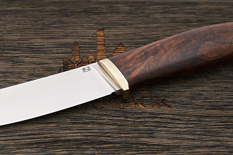 Разделочный нож Сергея Никитина Скиннер, сталь 154CM, рукоять ironwood