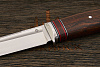 Нож туристический Геннадия Дедюхина Воркер-L, клинок 132мм, сталь M398, рукоять ironwood Т1 - фото №4