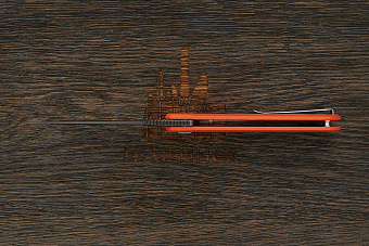 Нож складной Bestech Dundee, клинок 89мм, сталь D2, рукоять G10 оранжевый