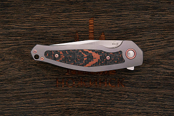Складной нож Böker Collection 2022, сталь М390, рукоять карбон/титан