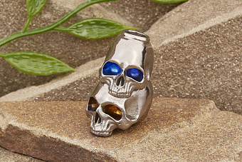 Бусина на темляк «Лаки Близнецы» Т1