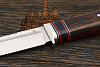 Нож туристический Геннадия Дедюхина Воркер, клинок 127мм, сталь CPM S90V, рукоять дерево Т1 - фото №4