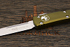 Автоматический складной нож Microtech Ultratech S/E, сталь M390, рукоять алюминий зеленый - фото №4
