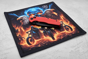 Хэнк EDC платок Ponomarev Forge Призрачные гонщики, 23×23см