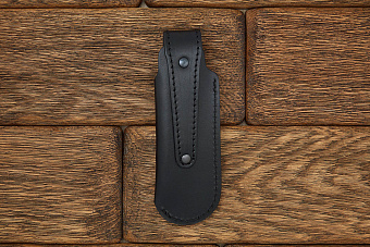 Чехол под складной нож "Opinel" 145×39мм, черный (Stich Profi)
