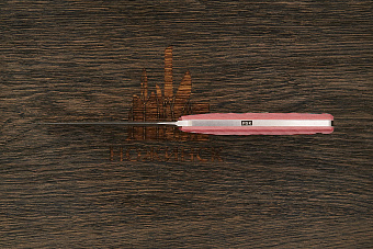 Нож EDC Lizard knives, клинок 102мм, сталь PGK, рукоять G-10