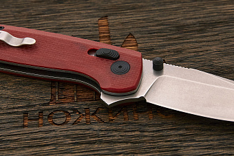 Складной нож SOG Terminus XR, сталь D2, рукоять G10 бордовый