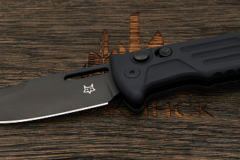 Автоматический складной нож Fox Knives New Smarty, сталь N690, клинок spear-point, рукоять алюминий