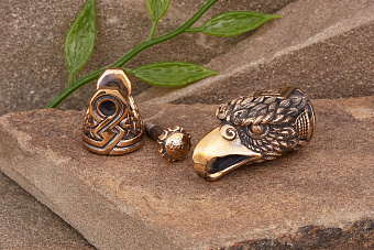 Замок на браслет "Орёл"