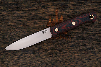 Нож туристический Южный крест Бушкрафт-L, клинок 130мм, сталь CPR