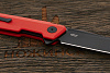 Нож складной Bestech Dundee, клинок 89мм, сталь D2, рукоять G10 красный - фото №4