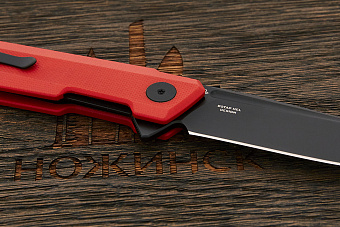 Нож складной Bestech Dundee, клинок 89мм, сталь D2, рукоять G10 красный