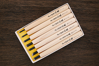 Набор для резьбы по дереву, 7 резцов