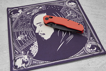 Хэнк EDC платок Ponomarev Forge Егор Летов Гражданская оборона, 23×23см