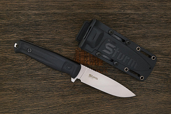 Нож тактический Kizlyar Supreme Sturm, клинок 119мм, сталь AUS-8, рукоять G10