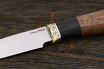 Нож туристический Эльбрус Чинар, клинок 130мм, сталь 95Х18
