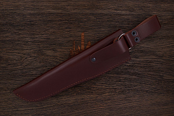 Ножны погружные финского типа, для ножей с клинком до 130x40мм, коричневые