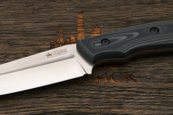 Нож туристический Kizlyar Supreme Cityhunter, клинок 105мм, сталь Elmax, рукоять G10 черно-зеленый