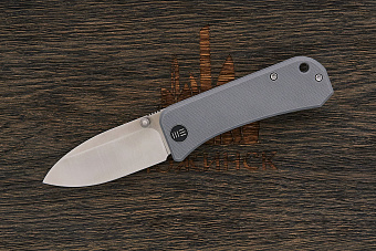 Складной нож We Knife Banter, сталь S35VN, рукоять G-10 серый