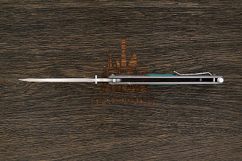 Нож балисонг Reptilian Стикс, модель 03Z, сталь D2, рукоять сталь