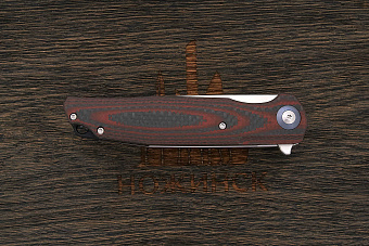 Нож складной Bestech Ascot, клинок 100мм, сталь D2, рукоять G10 чёрно-красный