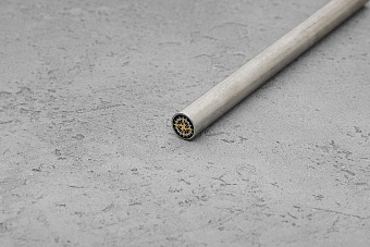 Мозаичный пин "Компас" 8,0x100 мм, контур, центр - сталь, латунь