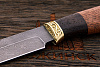Нож туристический Эльбрус Чинар, клинок 130мм, дамаск - фото №4