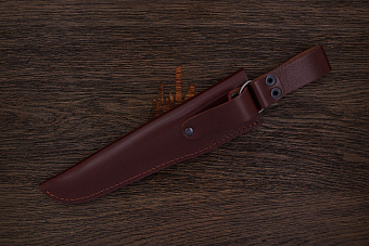 Ножны погружные финского типа, для ножей с клинком до 125x35мм, коричневые