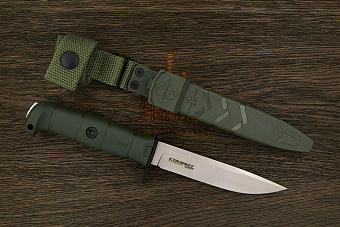 Нож тактический Kizlyar Supreme Combat, клинок 131мм, сталь AUS-10Co, рукоять кратон