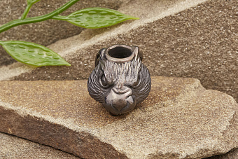 Бусина на темляк «Косой» титан