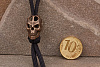 Бусина на темляк «Череп» Т1 - фото №4