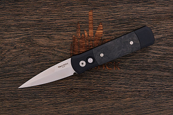 Автоматический складной нож Pro-Tech Godson, сталь 154СМ, рукоять карбон