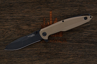 Складной нож Mr.Blade Convair, сталь D2, рукоять G10 коричневый