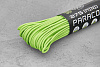 Паракорд 275 neon green, 1 метр - фото №1