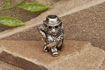 Бусина на темляк Базилио (биметалл) №79 от мастерской Крымская бронза