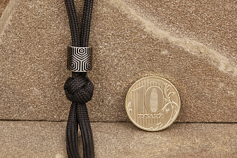 Бусина №5.3 (белая)