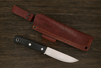 Нож туристический Южный крест Росомаха, клинок 130мм, сталь VG-10, рукоять текстолит чёрный