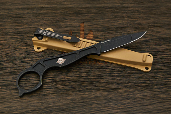 Нож  N.C.Custom Thorn Razvedos, сталь AUS-8 blackwash