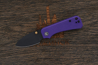 Складной нож Civivi Baby Banter, сталь Nitro-V, рукоять G10 фиолетовый