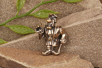 Бусина на темляк Доктор от мастерской Крымская бронза