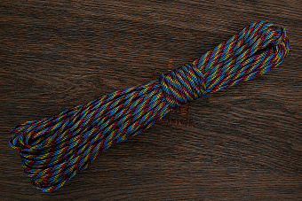 Паракорд «Dark stripes», 1 метр