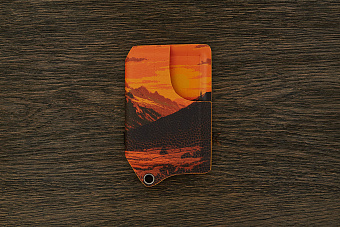 Картхолдер цветной из кайдекса Долина