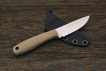 Нож EDC UralEDC ТузЪ, клинок 80мм, сталь 65Х13, рукоять G10 бежевый