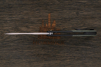 Складной нож We Knife Curvaceous, сталь CPM-20CV, рукоять титан/микарта